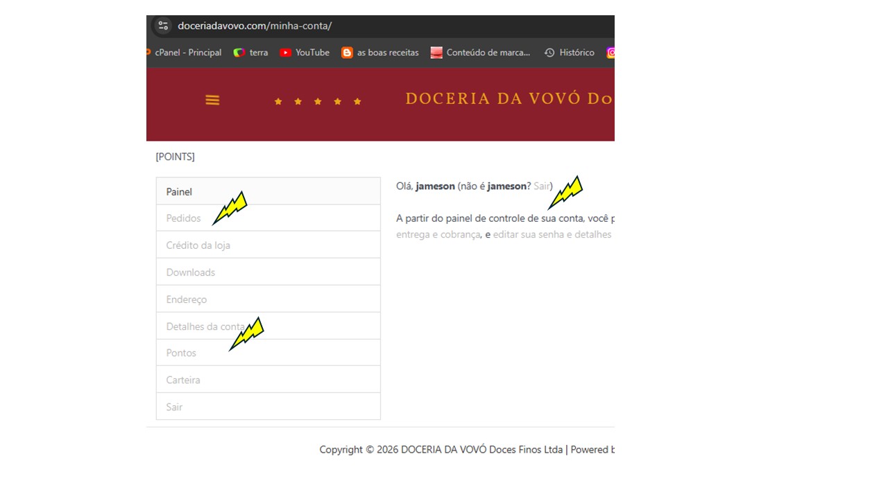 Acompanhe seus pontos
